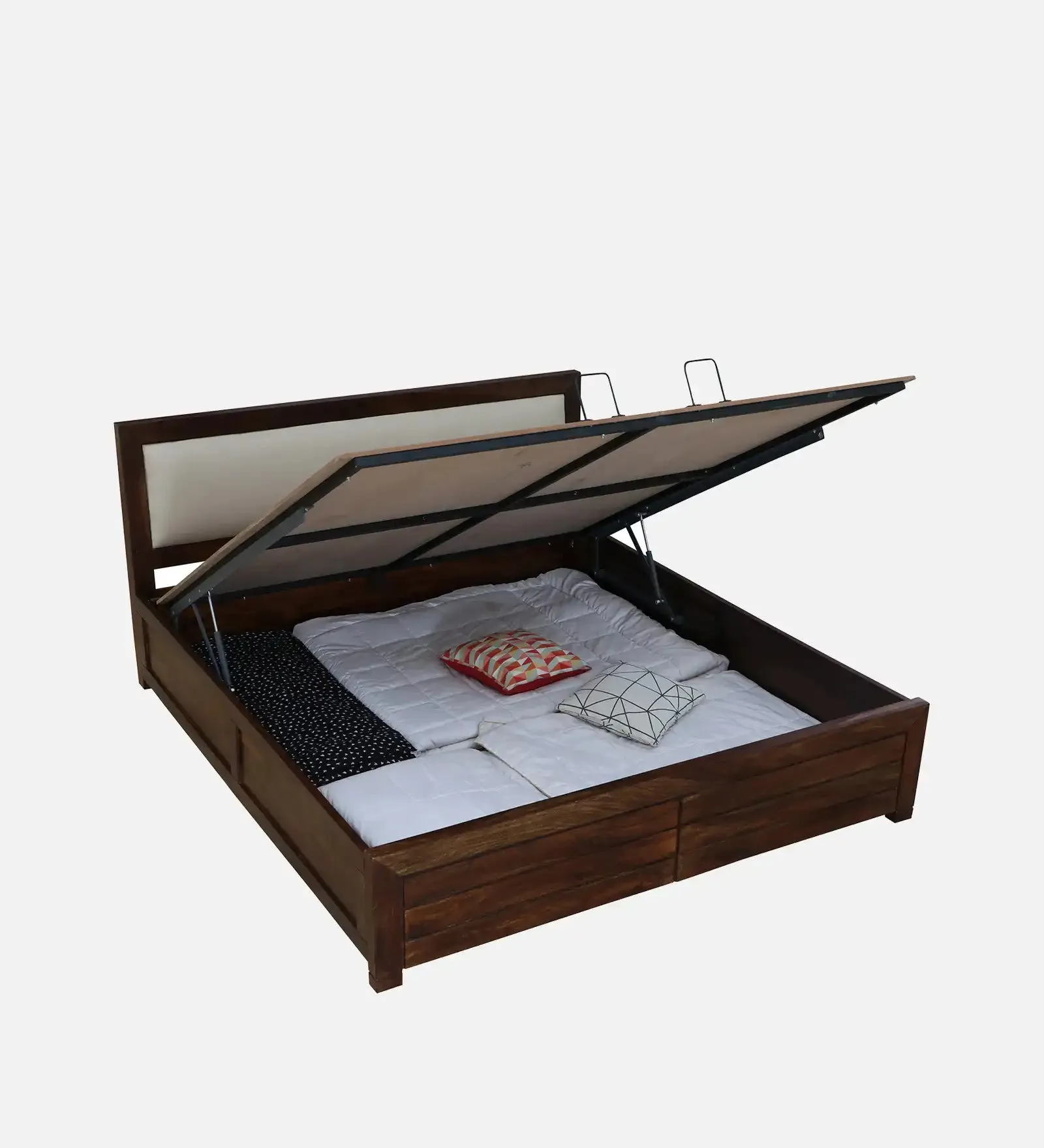 Moscow Solid Wood Hydraulic Storage Beds