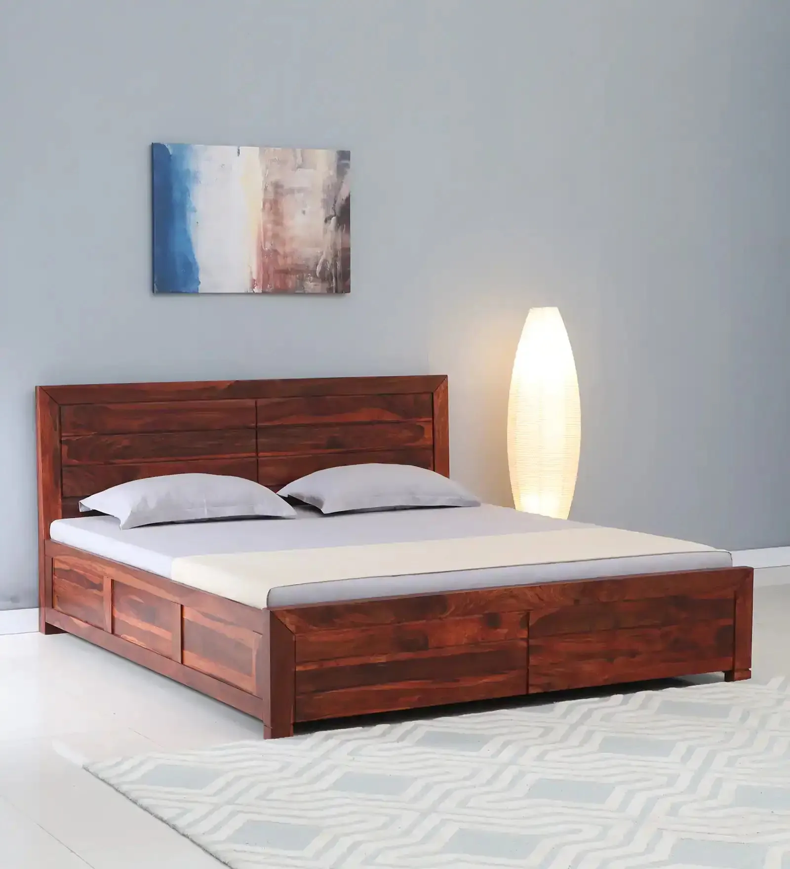 Moscow Solid Wood With Box Storage