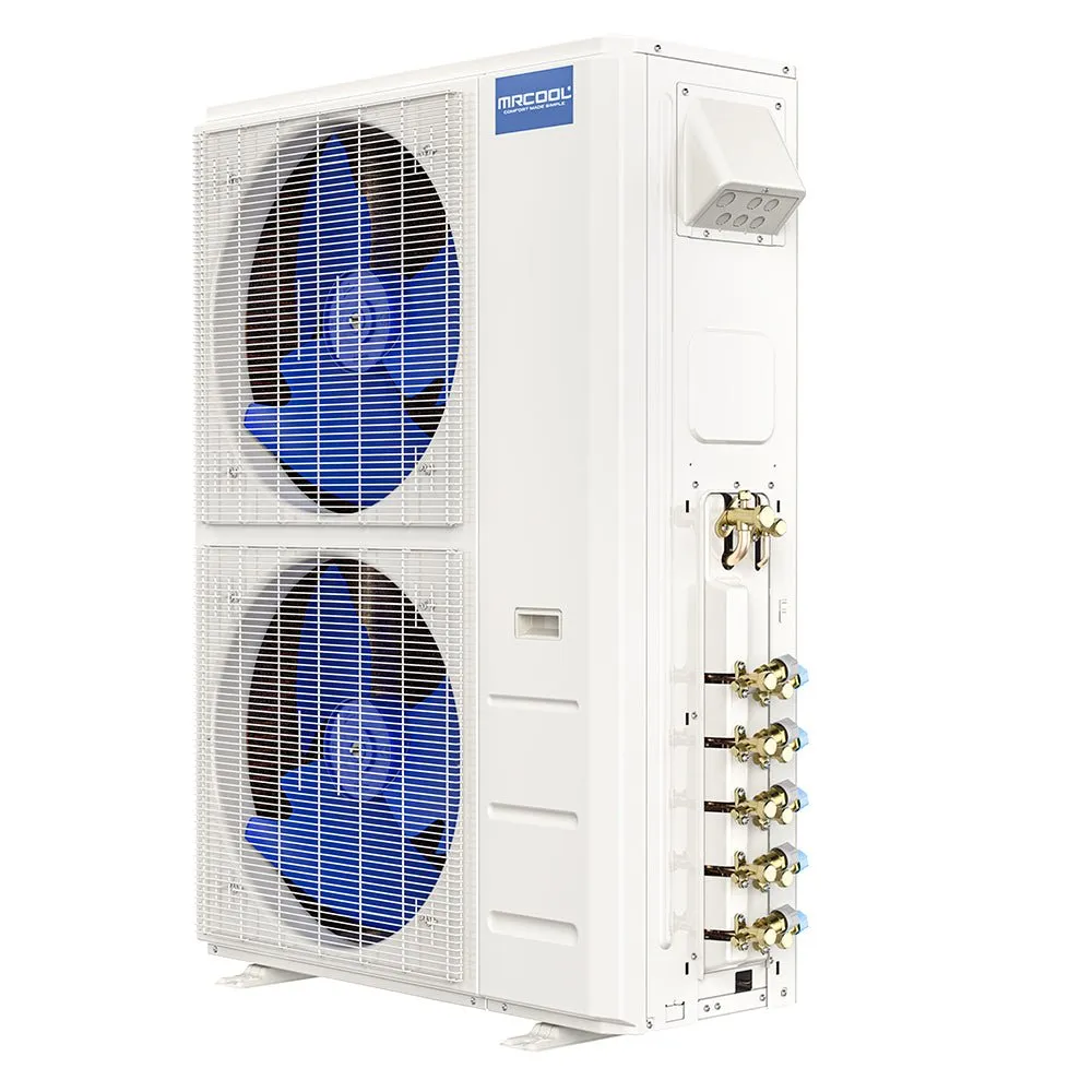 MRCOOL DIY 4th Gen 3-Zone 48,000 BTU 21 SEER (12K   18K   18K) Ductless Mini Split AC and Heat Pump with Ceiling Cassettes