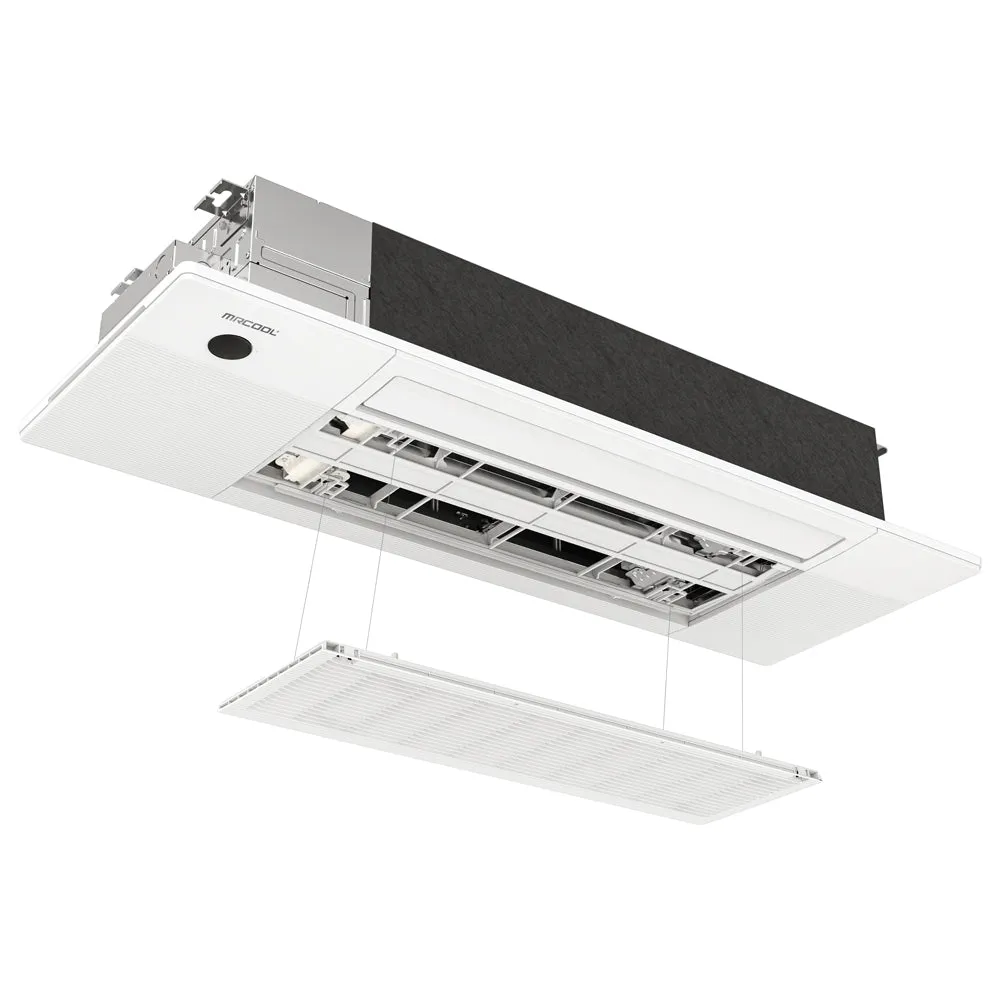 MRCOOL DIY 4th Gen 3-Zone 48,000 BTU 21 SEER (12K   18K   18K) Ductless Mini Split AC and Heat Pump with Ceiling Cassettes