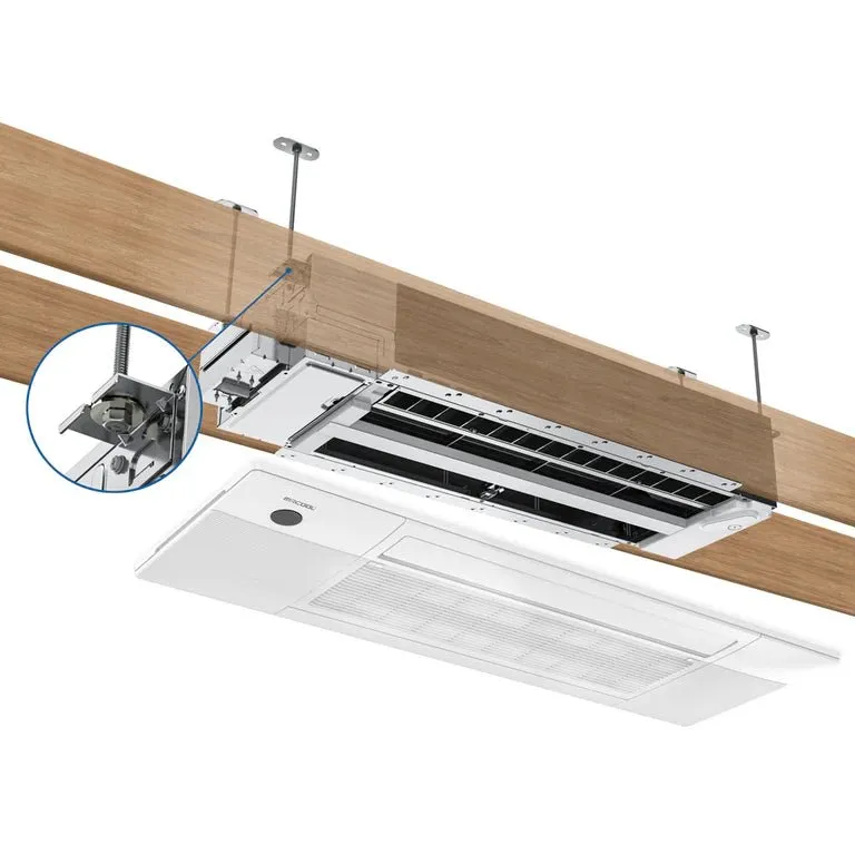 MRCOOL DIY 4th Gen 3-Zone 48,000 BTU 21 SEER (12K   18K   18K) Ductless Mini Split AC and Heat Pump with Ceiling Cassettes
