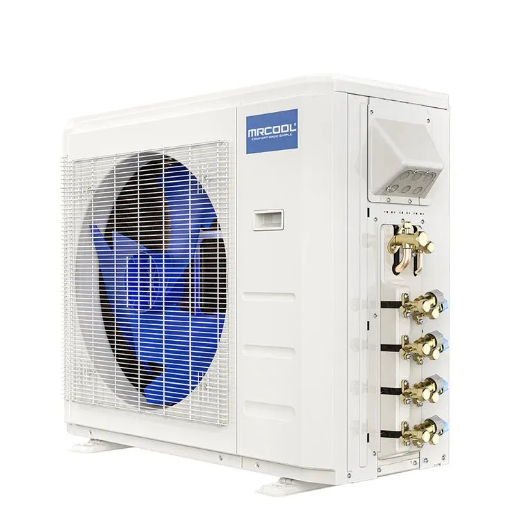 MRCOOL DIY 4th Gen 4-Zone 36,000 BTU 22 SEER (9K   9K   9K   12K) Ductless Mini Split AC and Heat Pump with Ceiling Cassettes