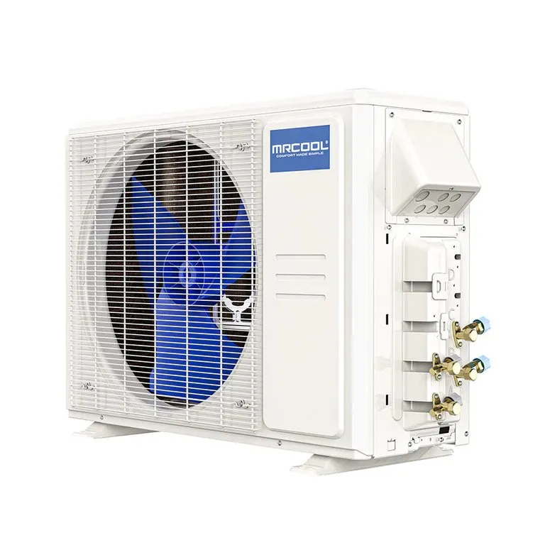 MRCOOL DIY 4th Gen Multi-Zone 2-Zone 18,000 BTU 21 SEER (9K   12K) Ductless Mini-Split Air Conditioner and Heat Pump