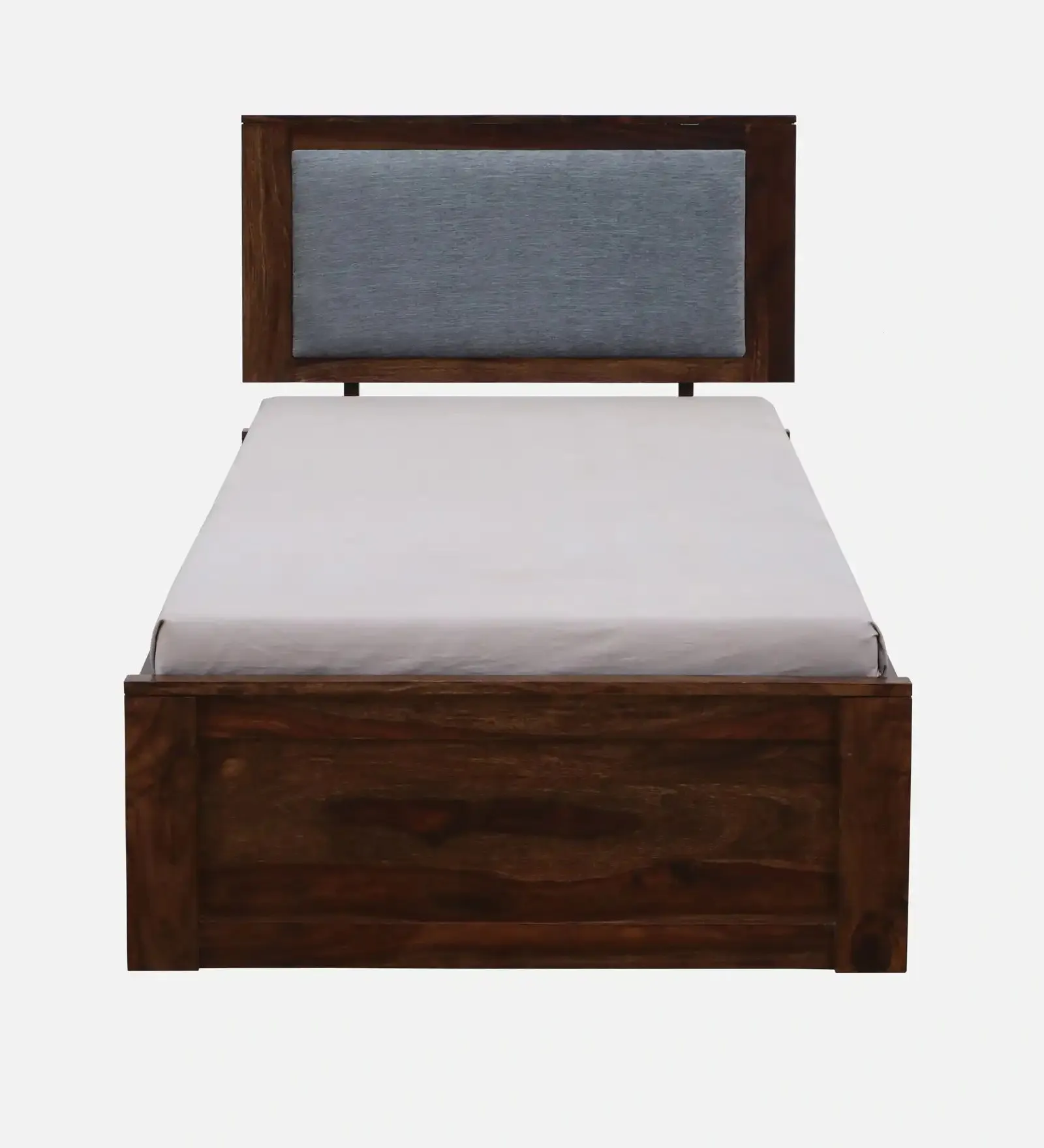 Mukund Sheesham Wood Single Bed With Storage