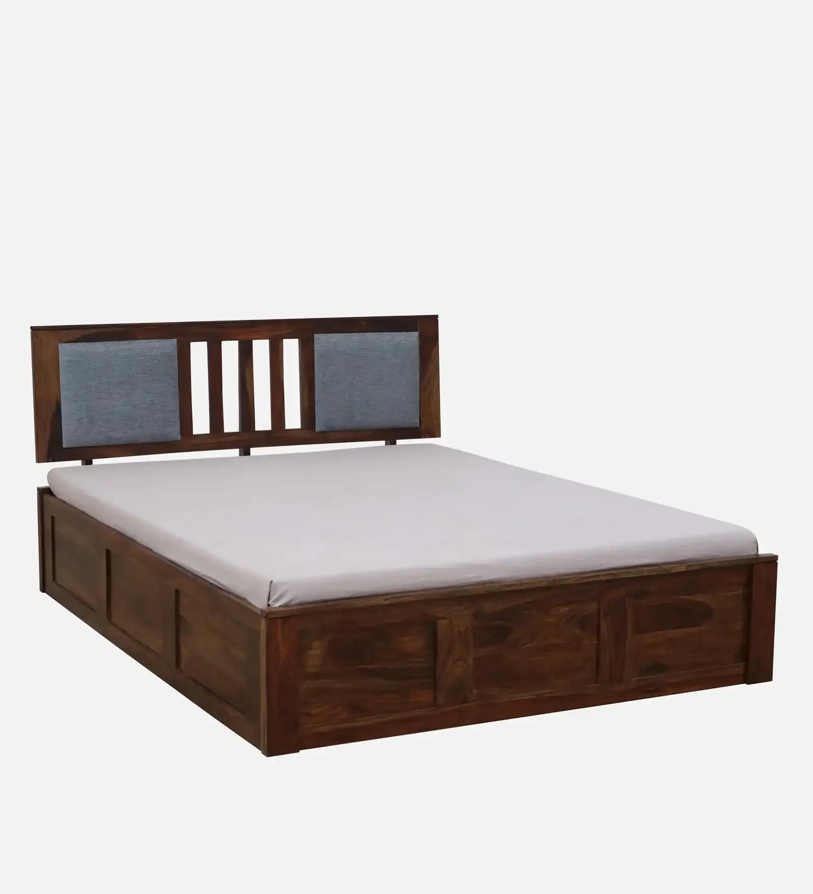 Mukund Sheesham Wood Storage Beds