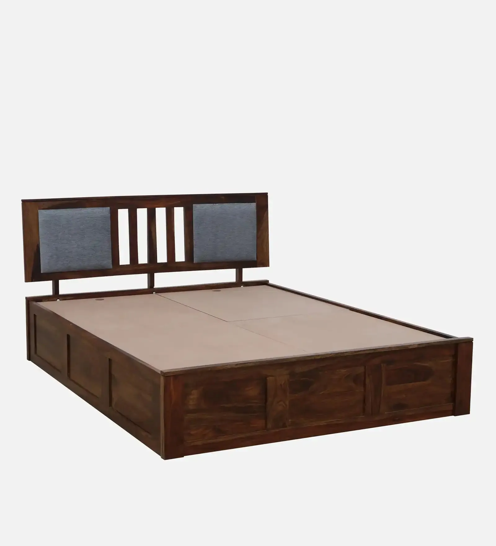 Mukund Sheesham Wood Storage Beds