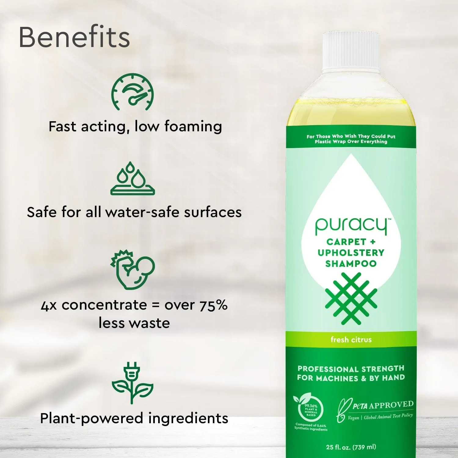 Natural Carpet & Upholstery Shampoo