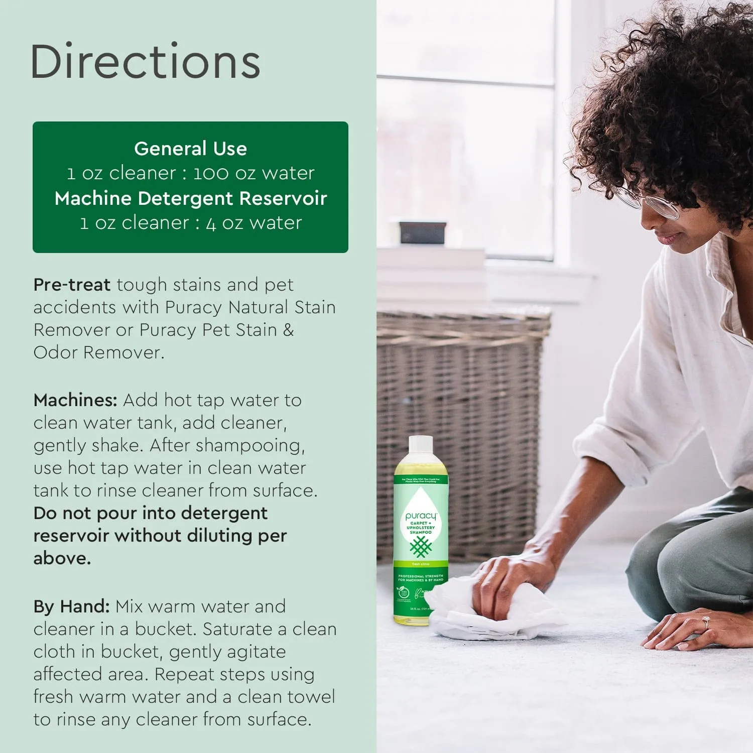 Natural Carpet & Upholstery Shampoo