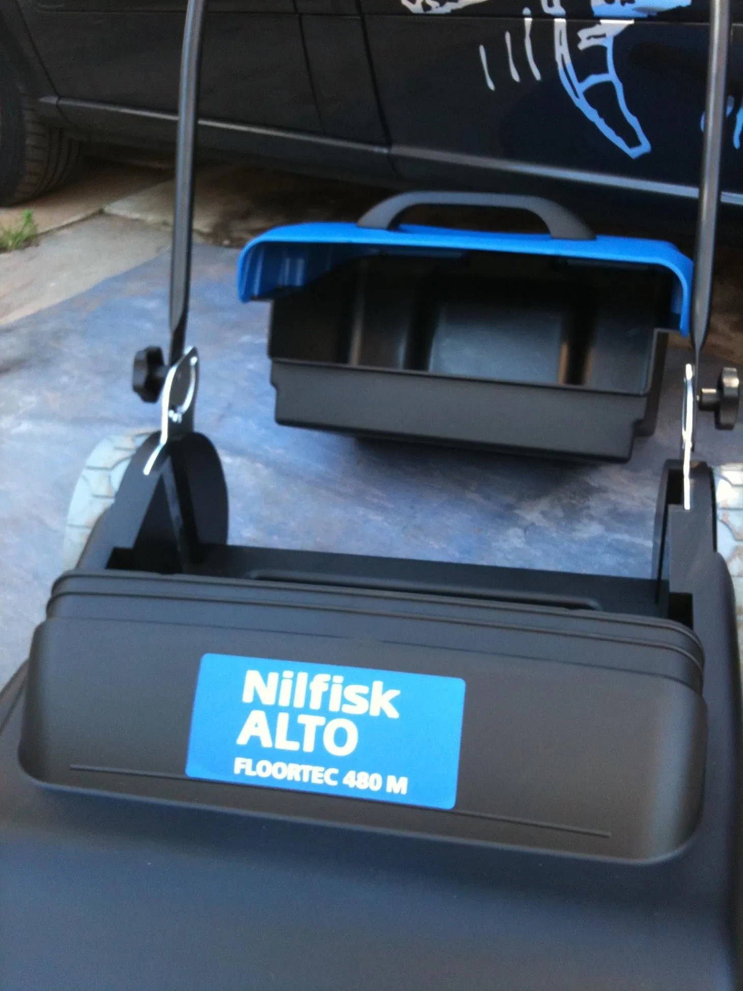 Nilfisk-Alto Floortec 480M Walk Behind Push Sweeper NLA SEE SM800