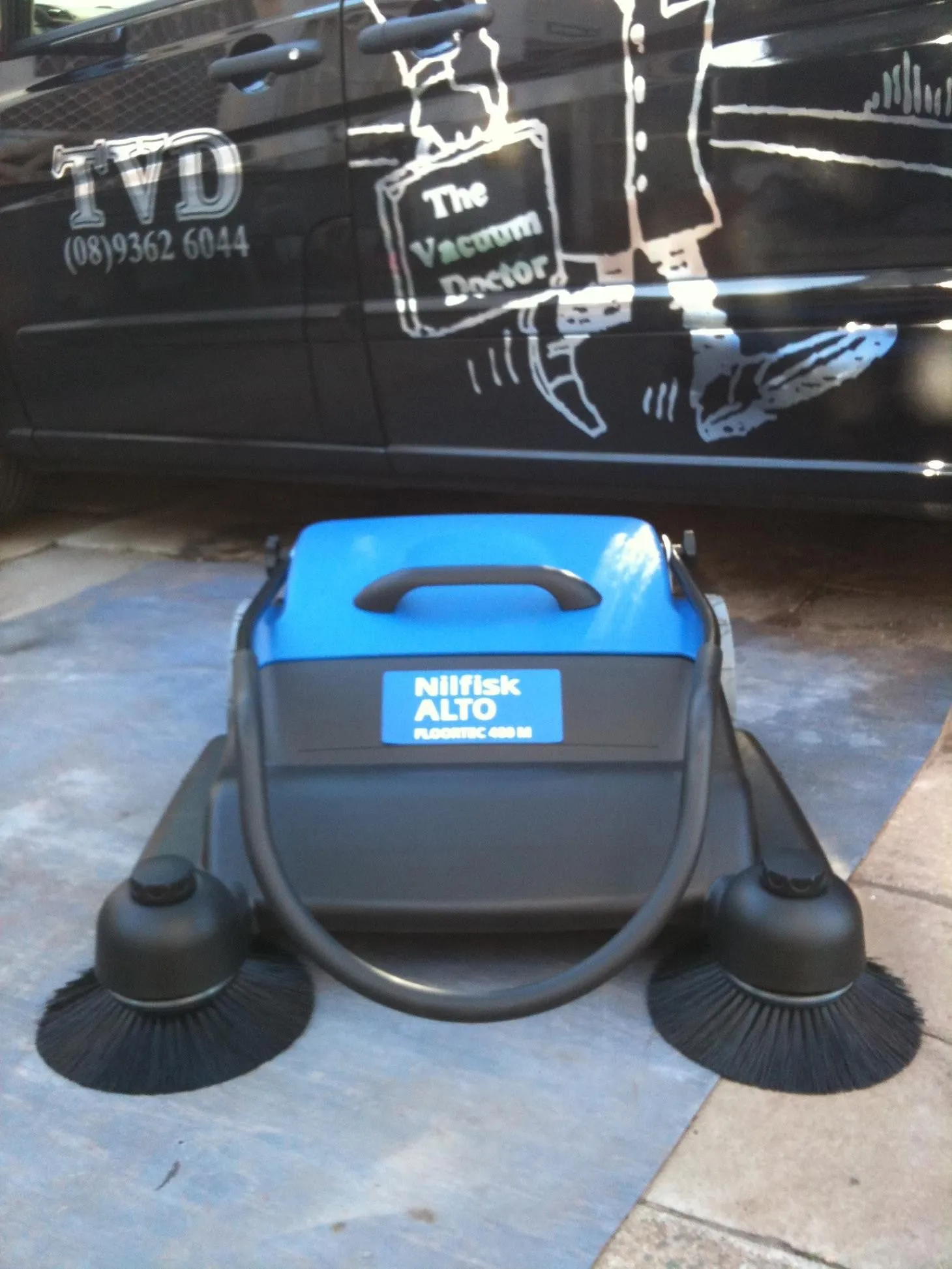 Nilfisk-Alto Floortec 480M Walk Behind Push Sweeper NLA SEE SM800