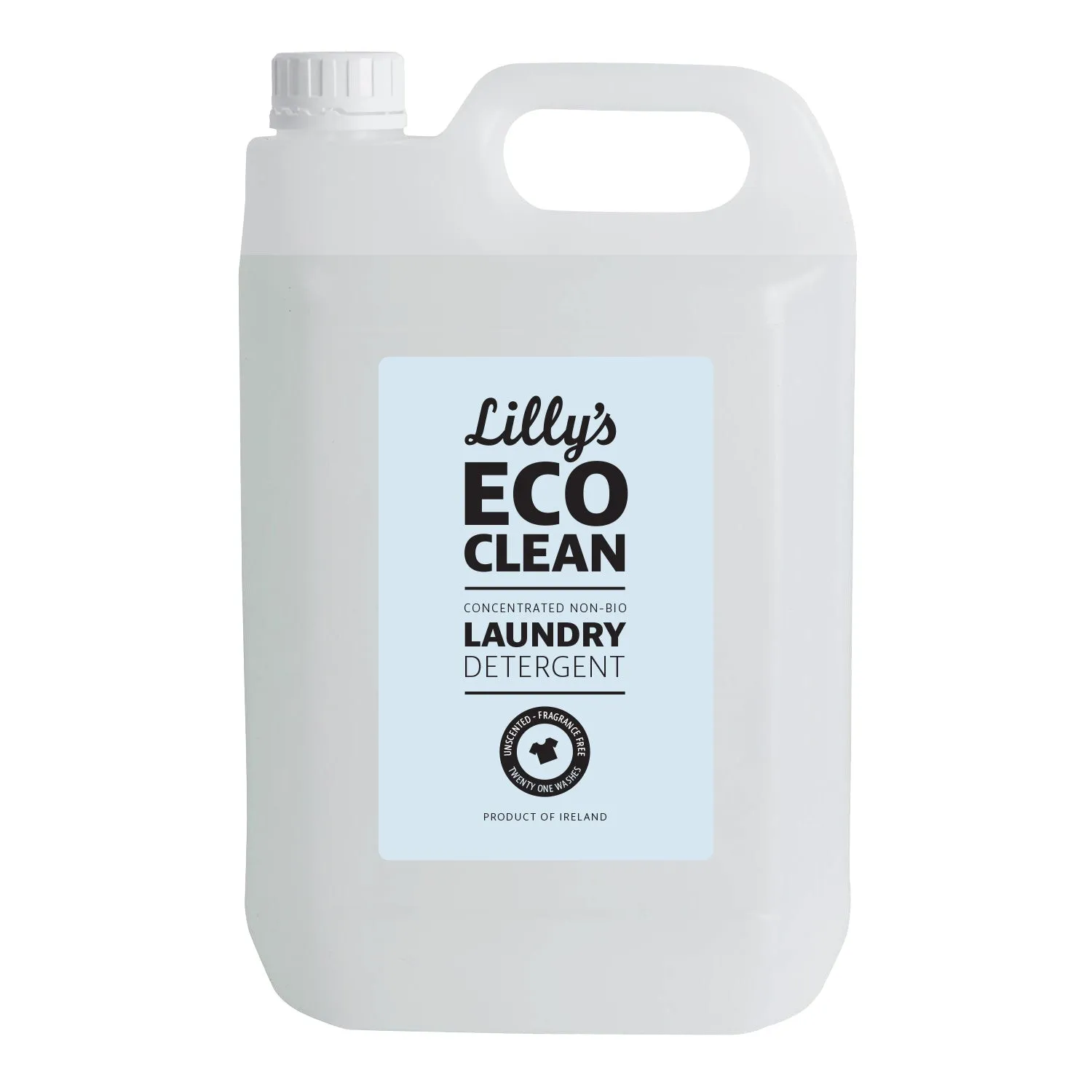 Non-Bio Laundry Liquid Unscented with Organic Aloe Vera 5 Litre
