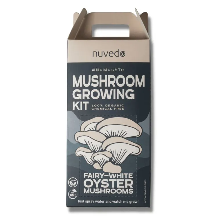 Nuvedo Fairy-White Mushroom Growing Kit