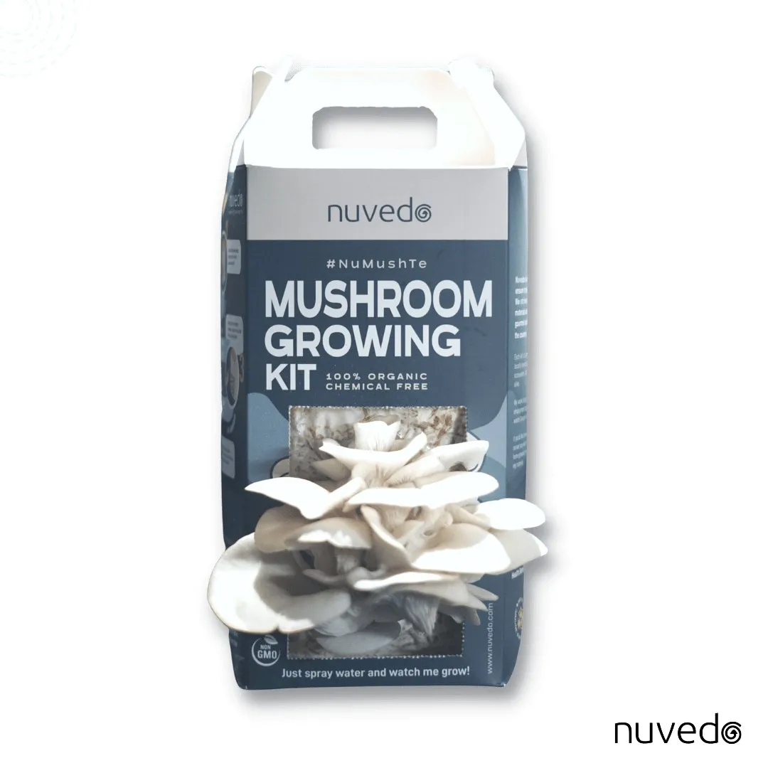 Nuvedo Fairy-White Mushroom Growing Kit