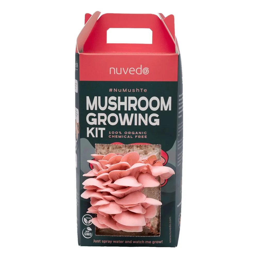 Nuvedo Pink Oyster Mushroom Growing Kit