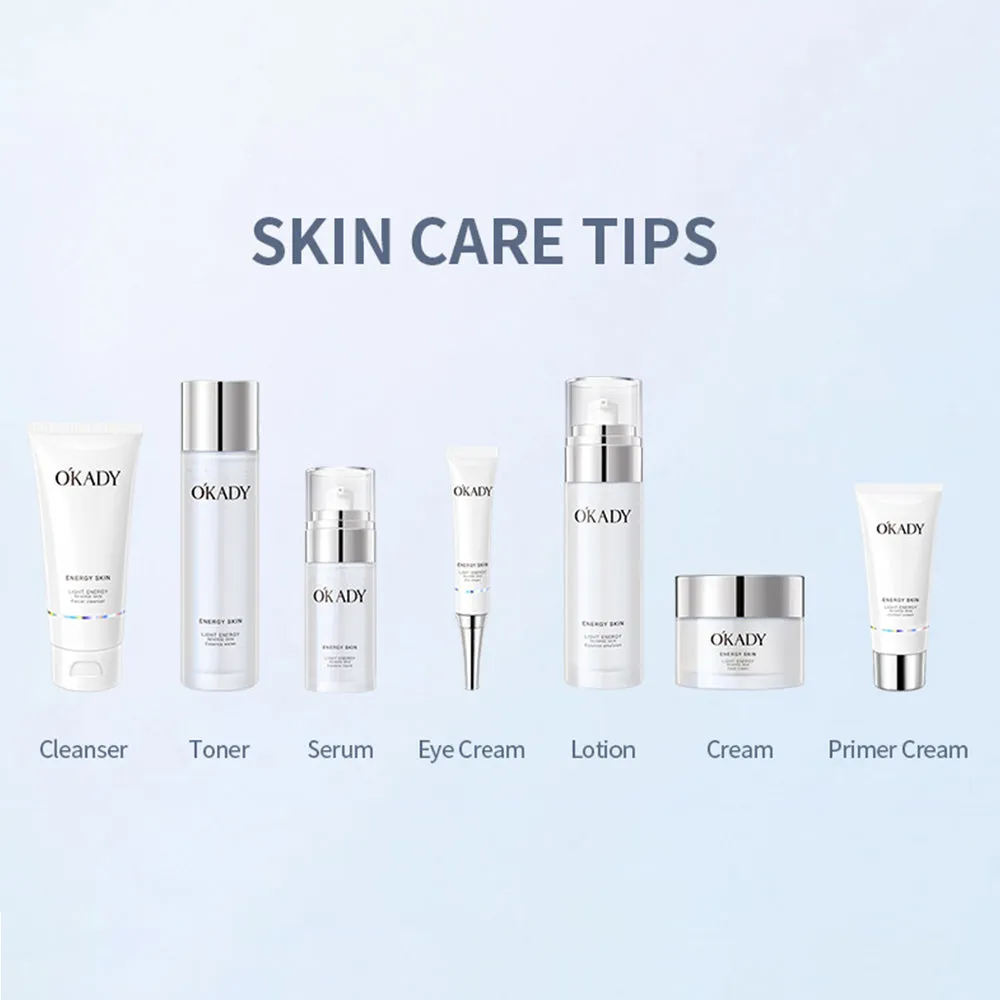 Okady - Moisturizes And Bright Skin Care Set