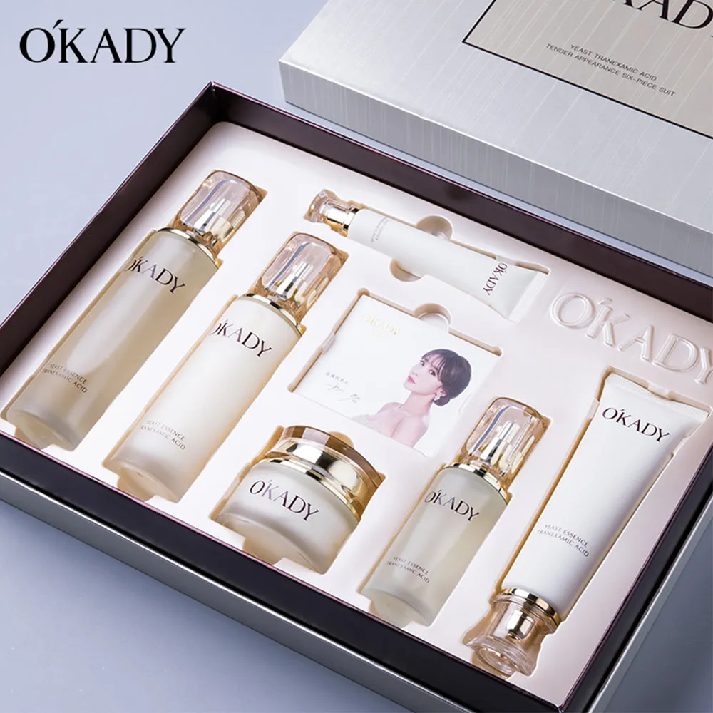 OKADY - Yeast & acid Skin Care Set 9pcs