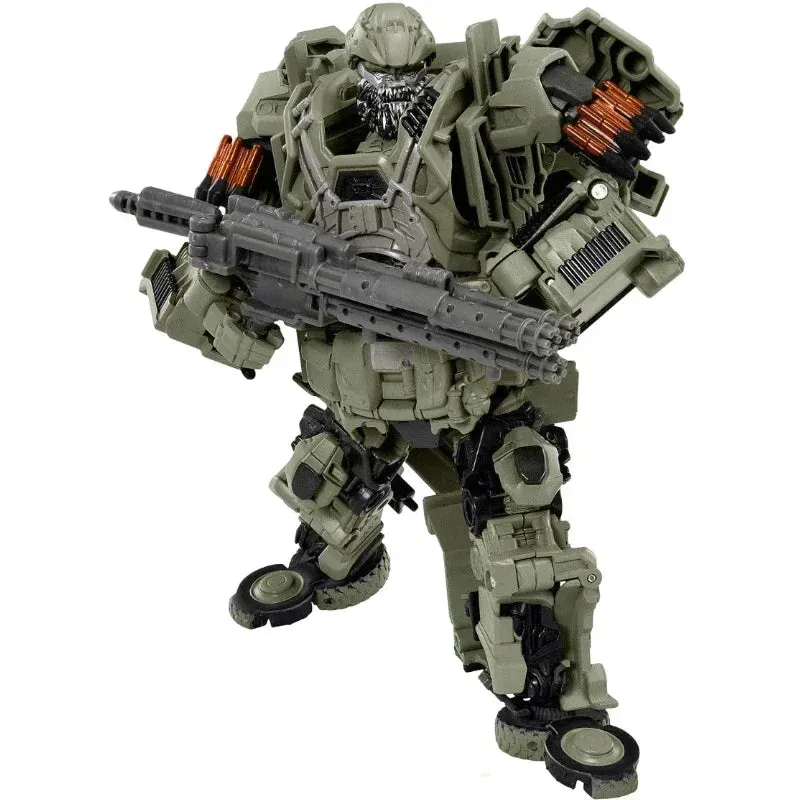 Original Transformers MB Movie Regular Edition MB-19 Hound Figure Model Alloy Anime Action Deformation Robot Car Kid Gift