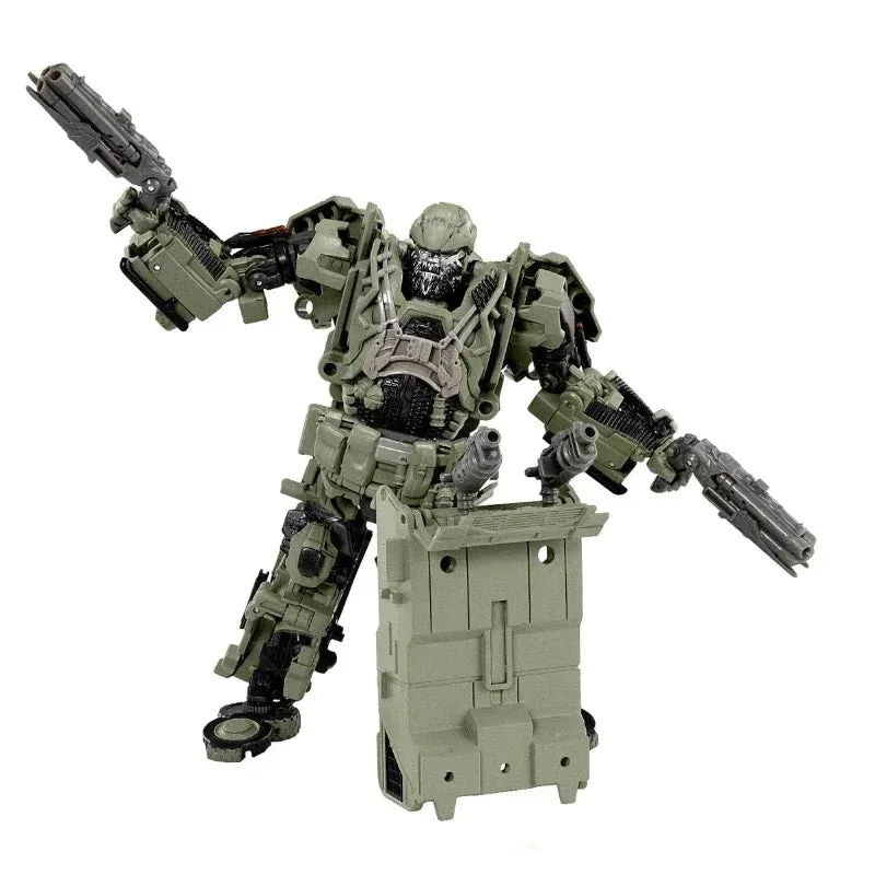 Original Transformers MB Movie Regular Edition MB-19 Hound Figure Model Alloy Anime Action Deformation Robot Car Kid Gift