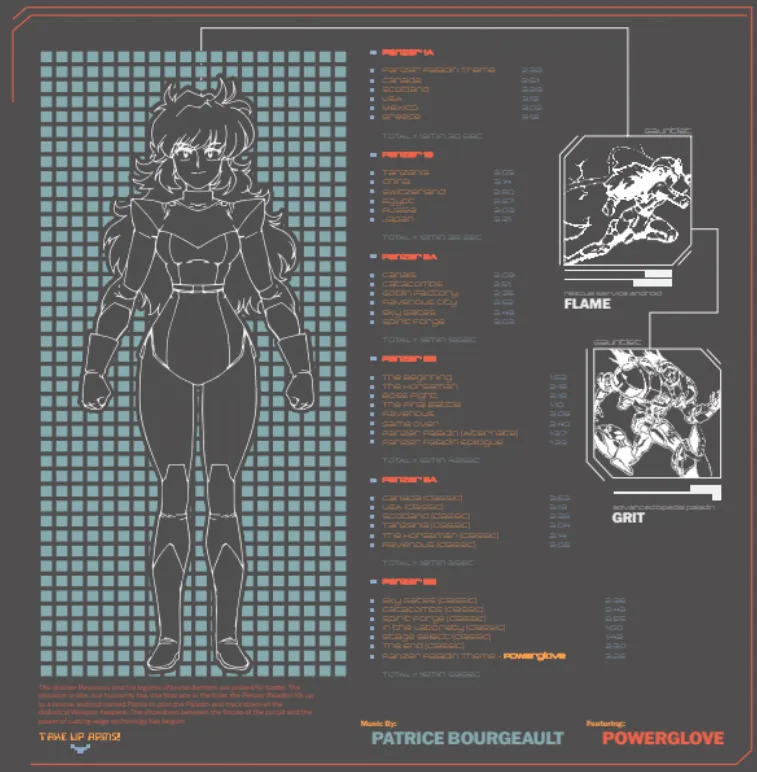 Panzer Paladin - 3LP Vinyl Soundtrack