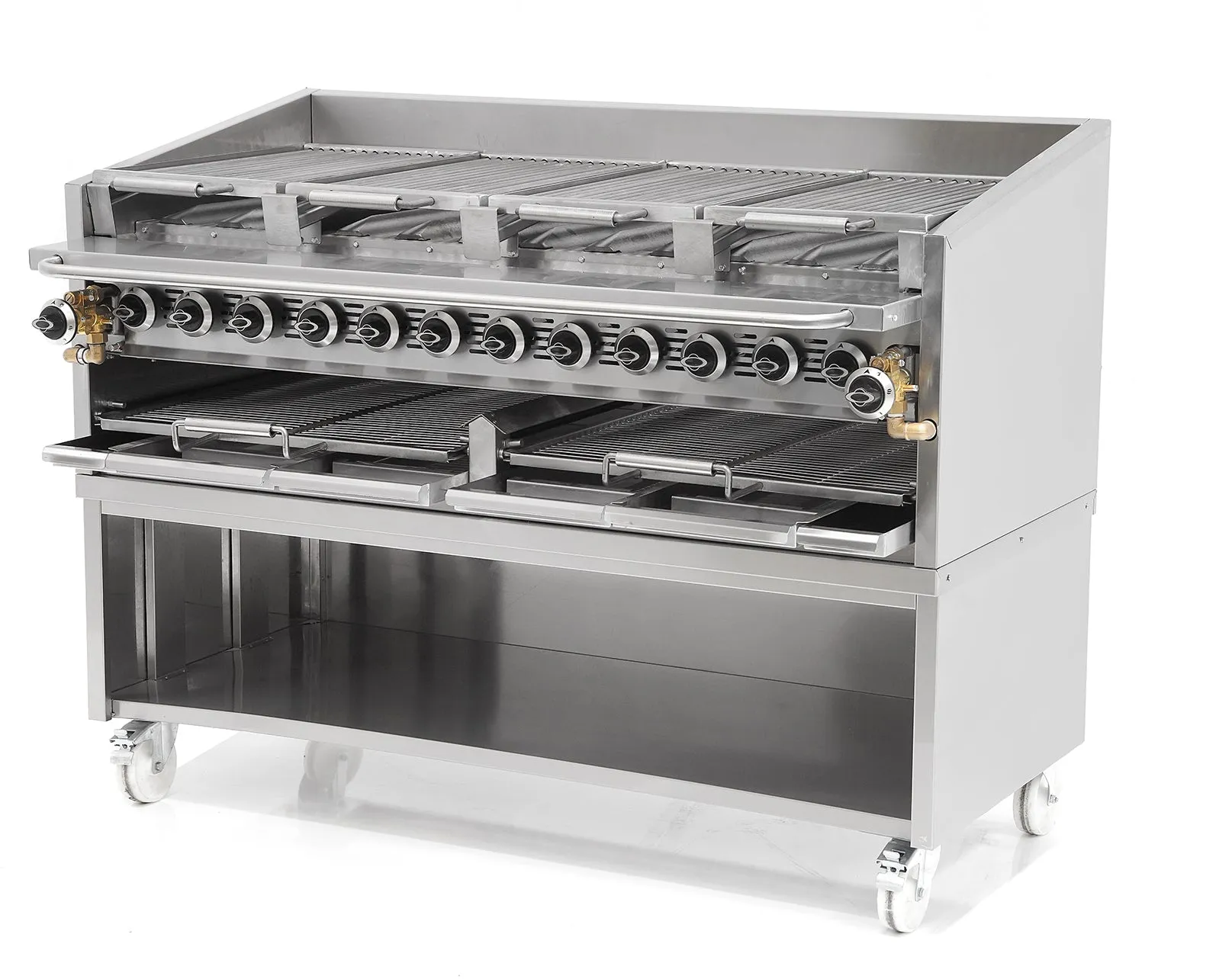 Pegasus CB-48G Gas Charbroiler - NG