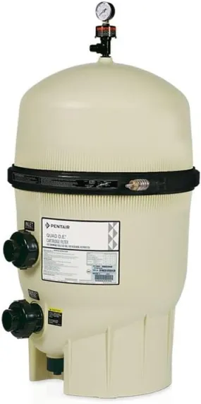 Pentair Quad DE High Flow Filter | 100 Sq Ft | 160 GPM