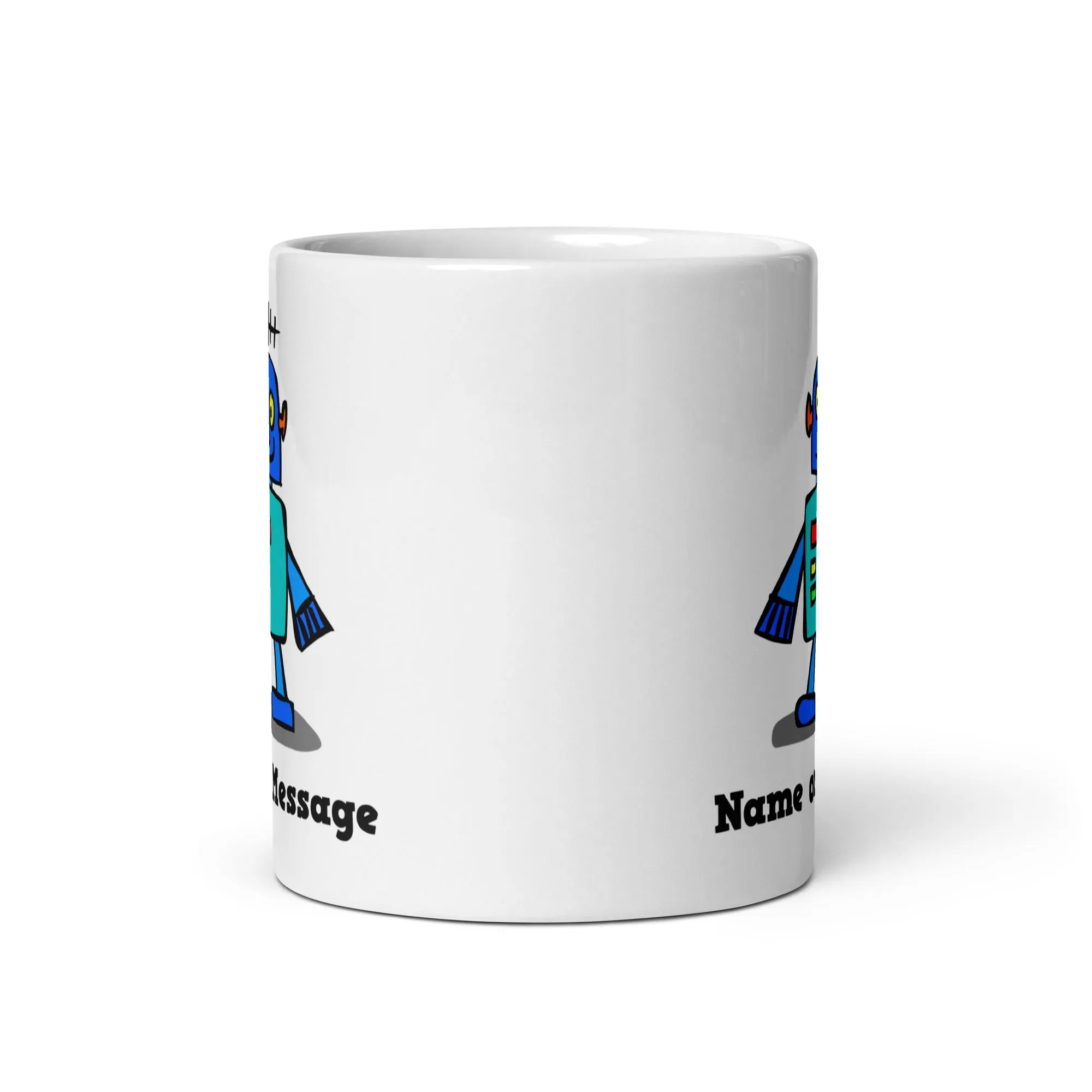 Personalized, The Magic Crayons Robots Mug