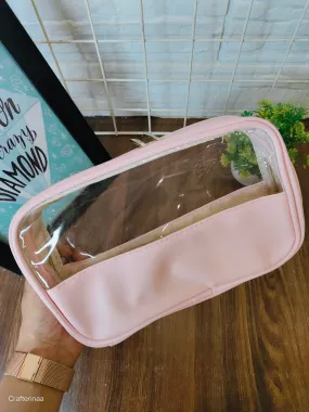 Pink window pouch
