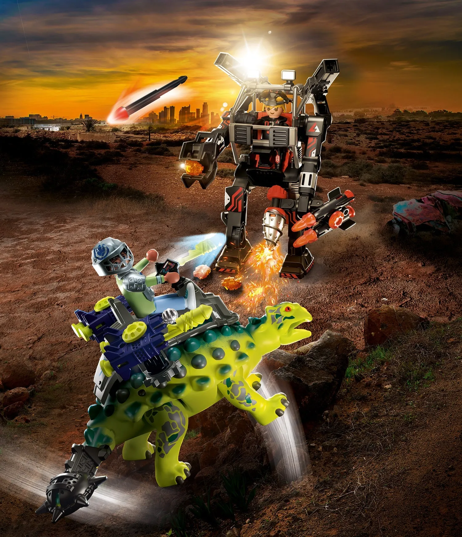 Playmobil 70626 Dino Rise Saichania: Invasion Of The Robot