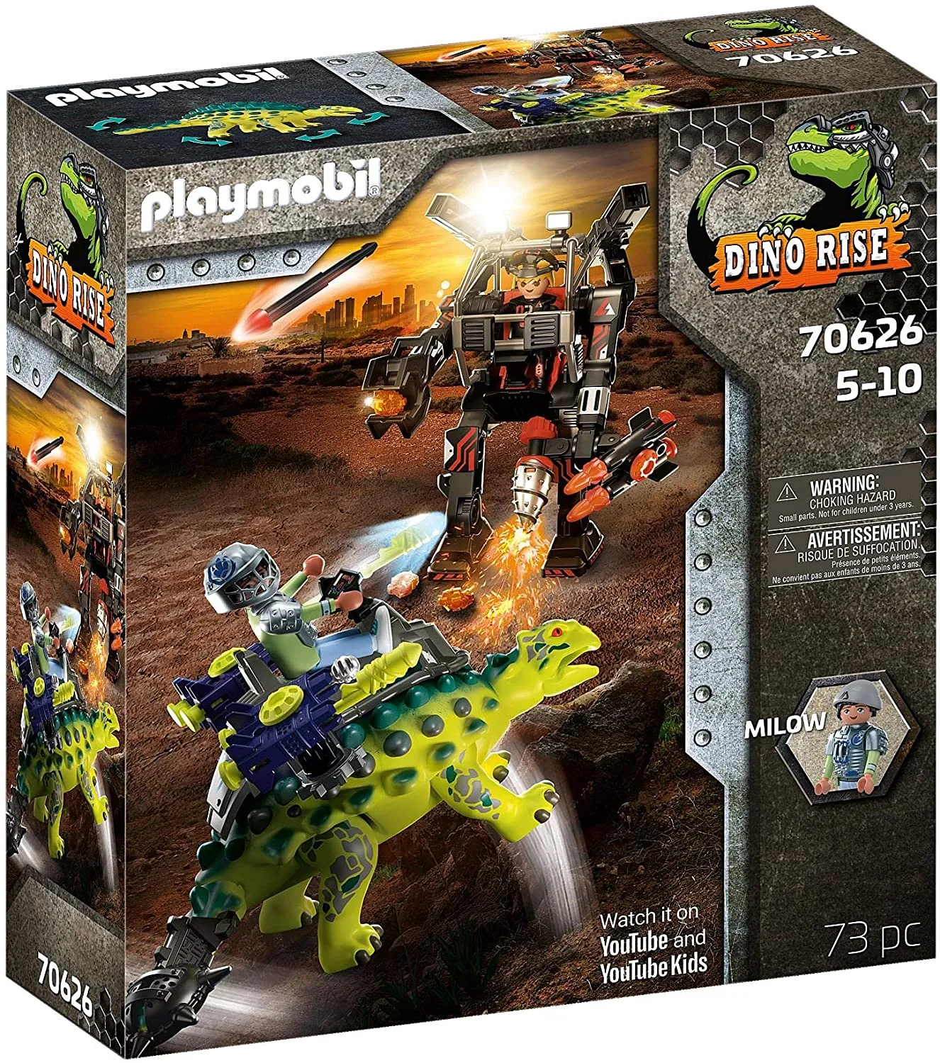 Playmobil 70626 Dino Rise Saichania: Invasion Of The Robot