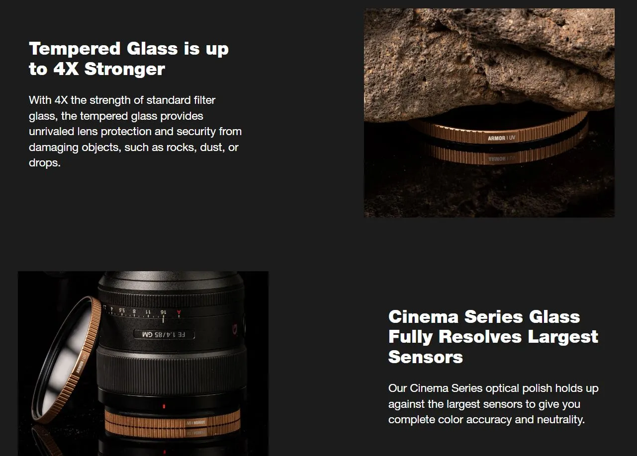 PolarPro 77mm Armor UV Filter