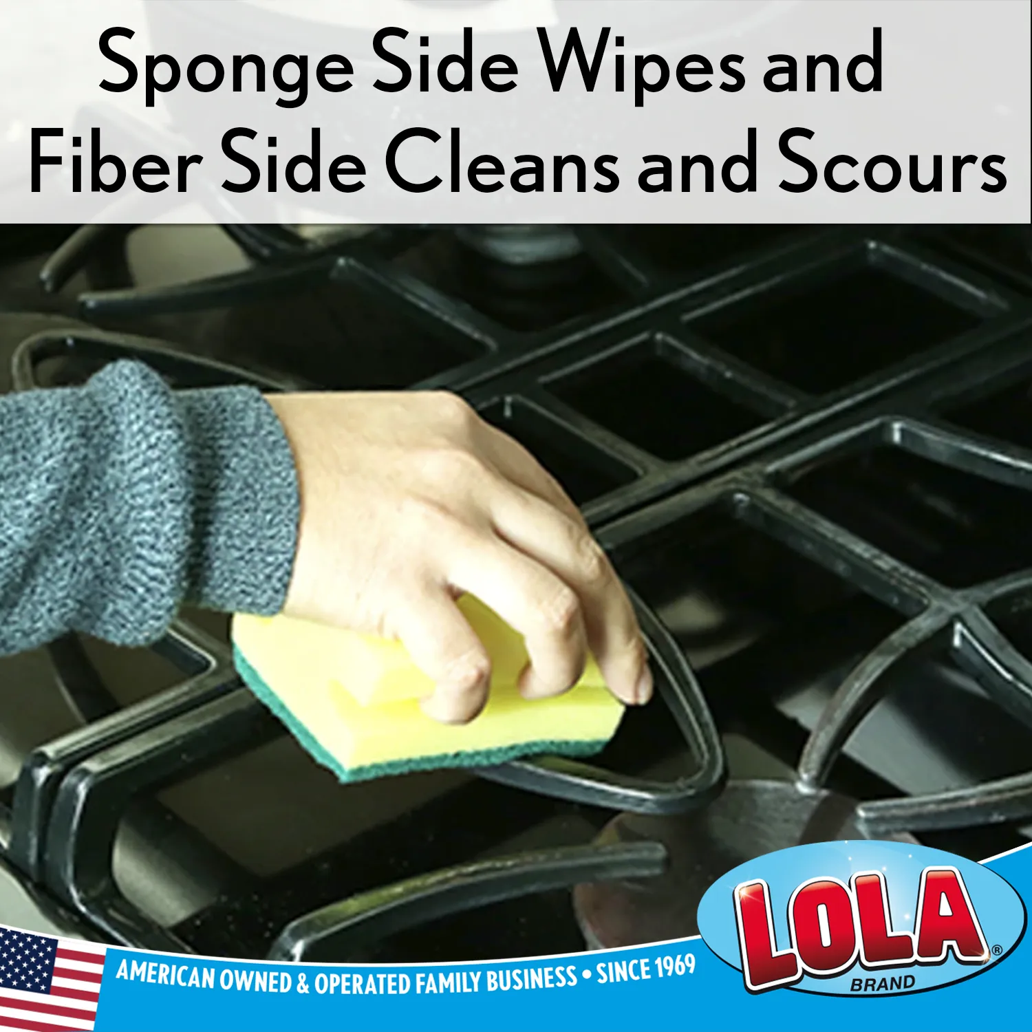 Pot Brite Scouring Sponge, 3.75" x 2.75" x 1.875"