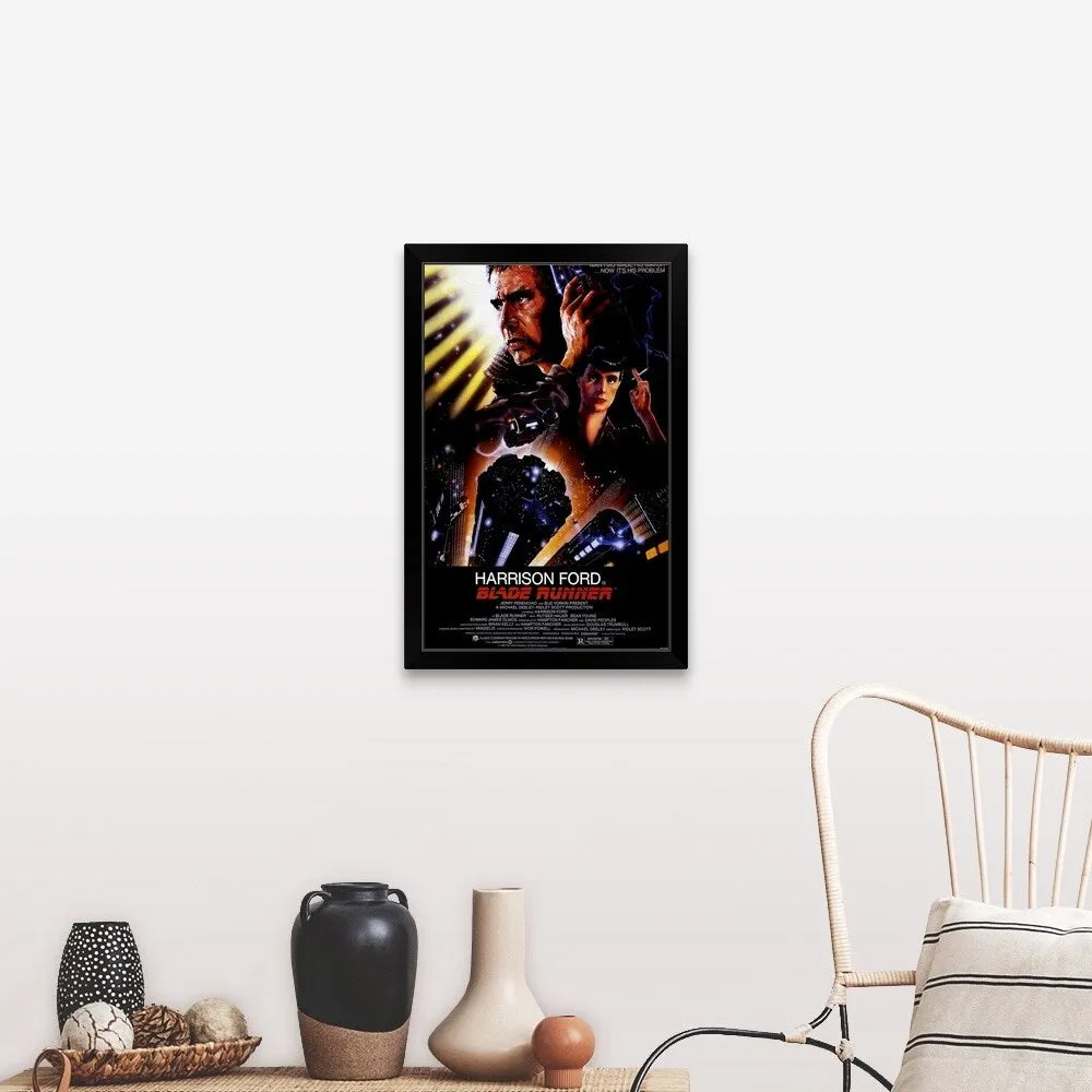 "Blade Runner (1982)" Black Framed Print