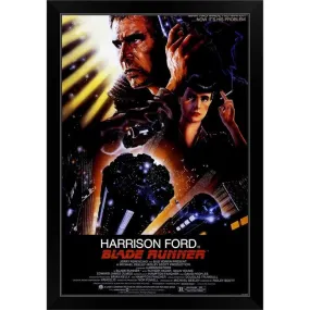 "Blade Runner (1982)" Black Framed Print