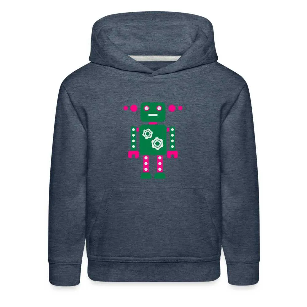 "Happy Robots" Collection - Kids‘ Premium Hoodie
