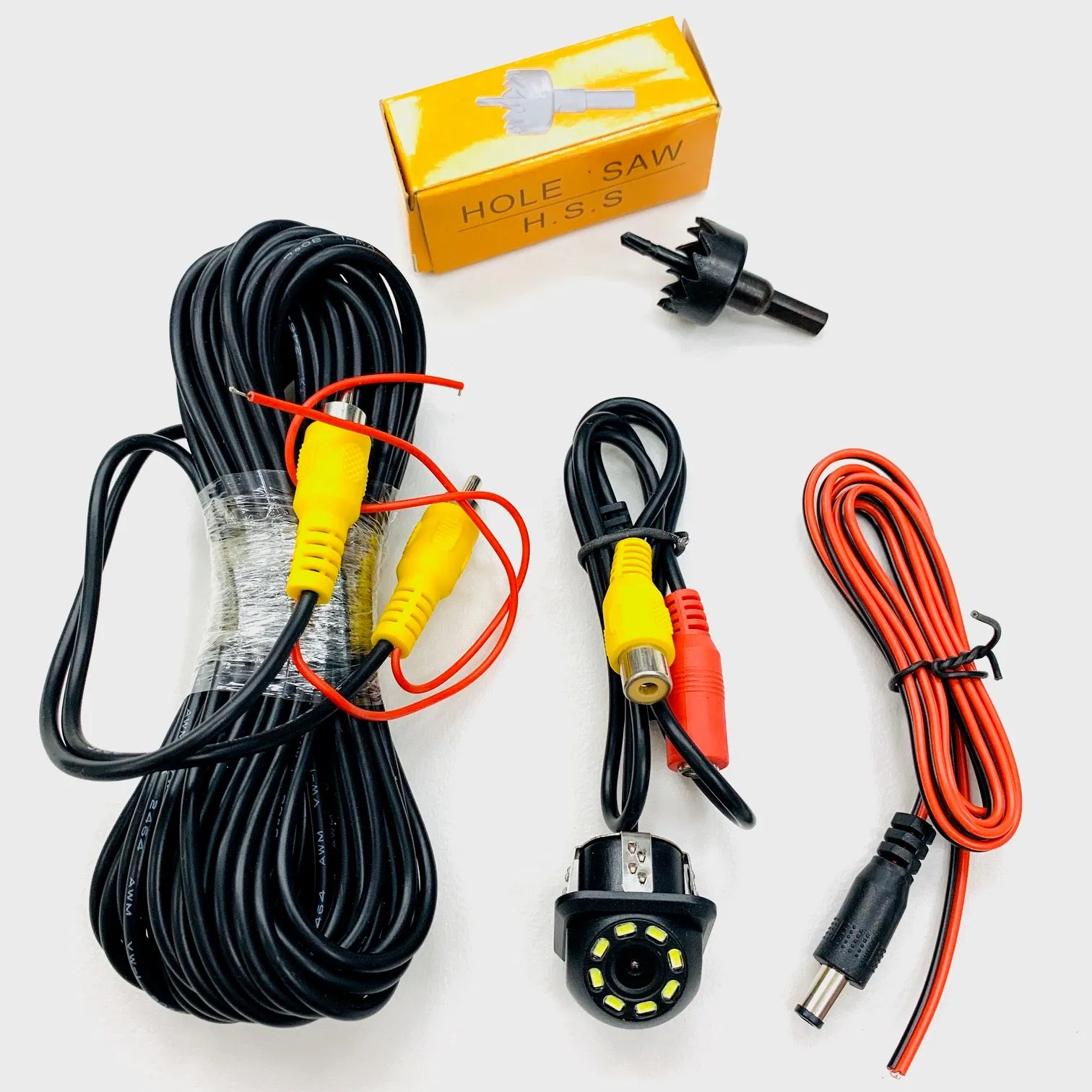 Reversing Camera HD CMOS 8 LED Night Vision IP68 Waterproof 10 Meters Harness (NOT SUITABLE FOR RCD360)