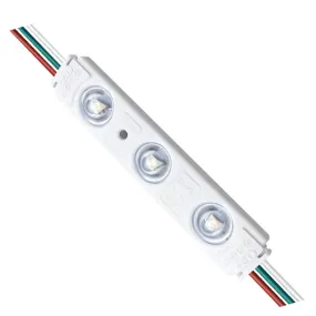 RGBW LED Channel Ray, 3 LEDs, 20 Modules, 12VDC