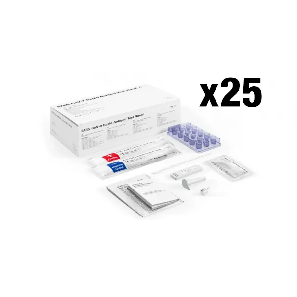 Roche COVID-19 Rapid Antigen Nasal Test Kit x 25 (MIN invasive!) - CLEARANCE