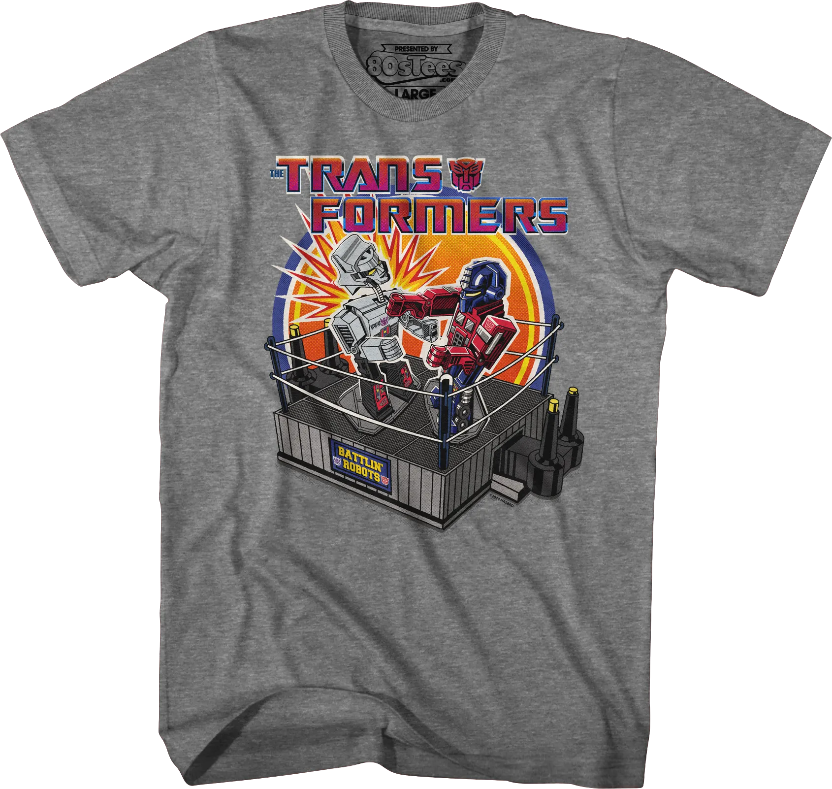 Rock 'Em Sock 'Em Robots Transformers T-Shirt