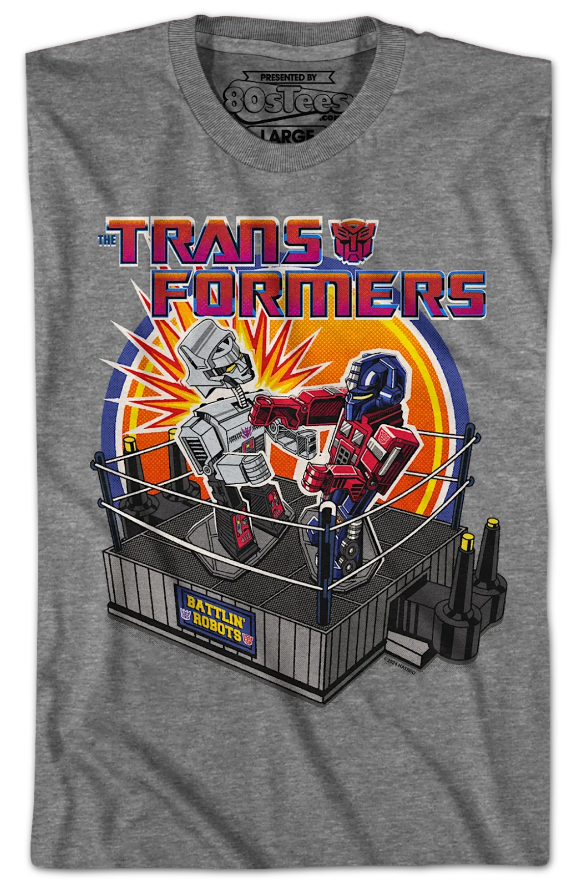 Rock 'Em Sock 'Em Robots Transformers T-Shirt