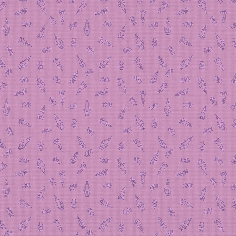 Rocket Ship Toss - Purple