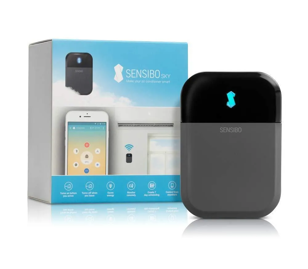 Sensibo Sky - Air Conditioner Controller, Wi-Fi, Compatible with iOS and Android and Alexa & Google Home (Refurbished)