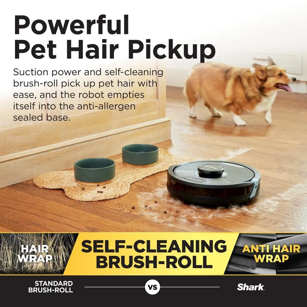 Shark RV2620WAUK Matrix Plus 2 in 1 Self-Empty Robot Vacuum and Mop