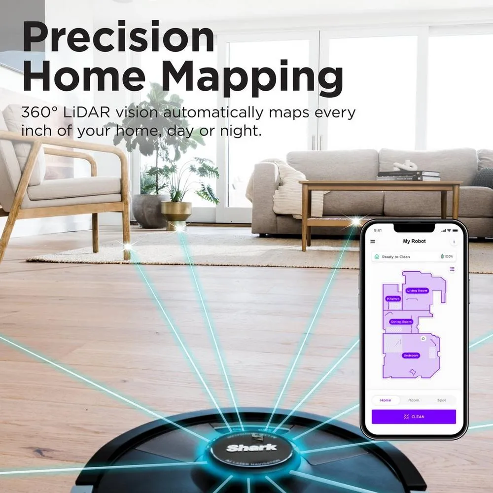 Shark RV2620WAUK Matrix Plus 2 in 1 Self-Empty Robot Vacuum and Mop