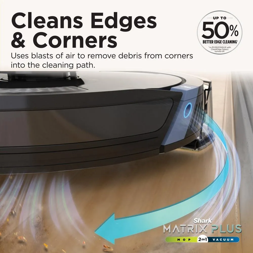 Shark RV2620WAUK Matrix Plus 2 in 1 Self-Empty Robot Vacuum and Mop