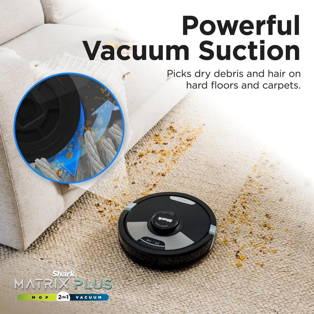 Shark RV2620WAUK Matrix Plus 2 in 1 Self-Empty Robot Vacuum and Mop