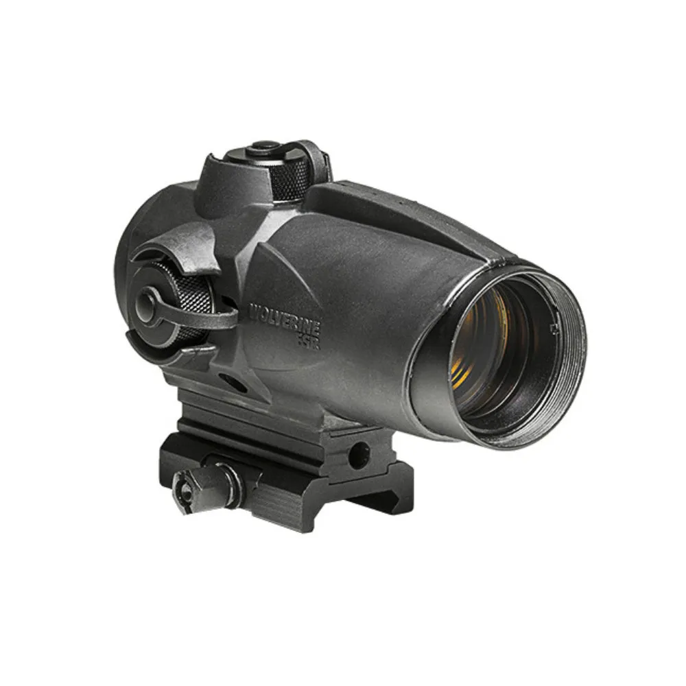 Sightmark Wolverine 1x28 FSR Red Dot Sight 2 MOA Dot Reticle - Black