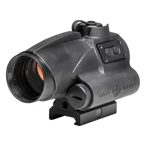 Sightmark Wolverine 1x28 FSR Red Dot Sight 2 MOA Dot Reticle - Black