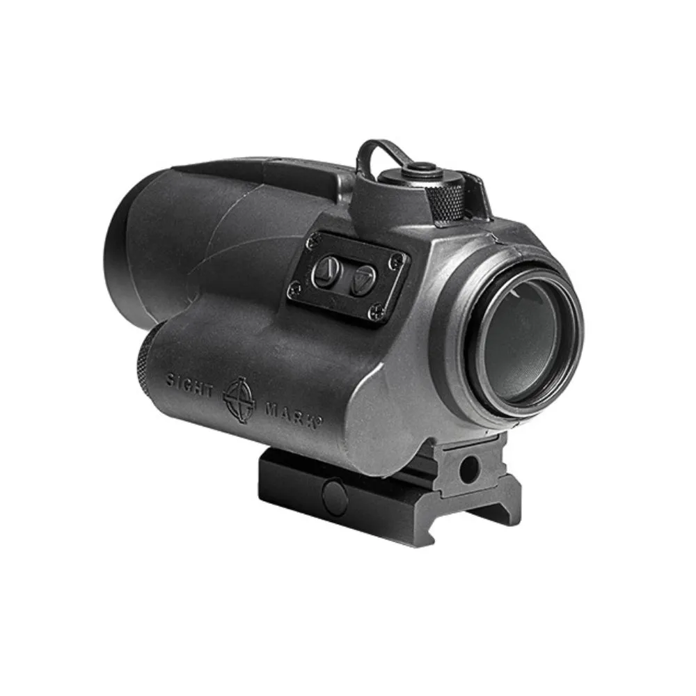 Sightmark Wolverine 1x28 FSR Red Dot Sight 2 MOA Dot Reticle - Black