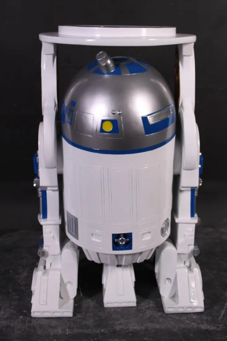 Space Robot Wine Holder Table Life Size Statue