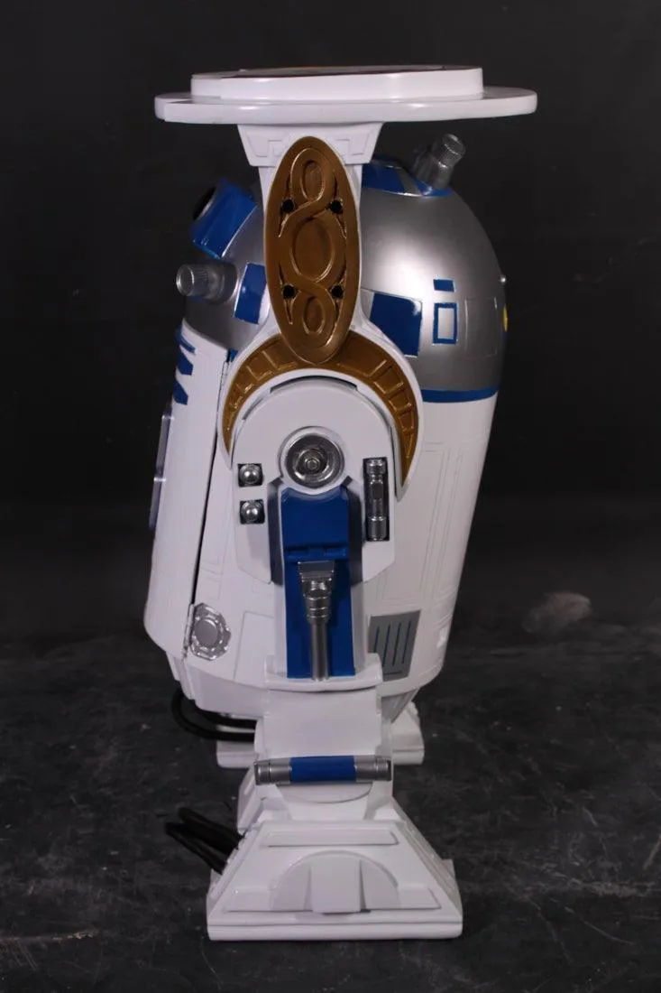 Space Robot Wine Holder Table Life Size Statue